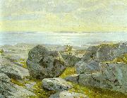 Victor Westerholm Coast view from Alandia oil painting artist
